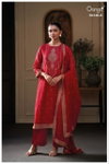 Tiyah 4146 By Ganga Viscose Woven Silk Designer Salwar Suits Exporters In India